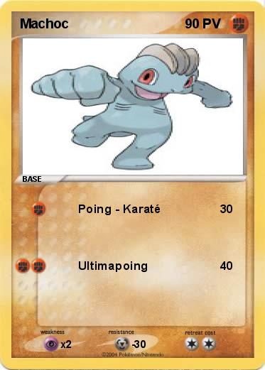 Pokemon Machoc