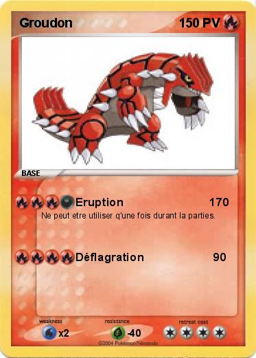 Pokemon Groudon