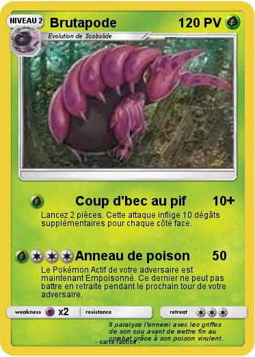 Pokemon Brutapode