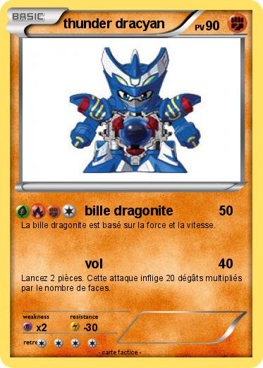 Pokemon thunder dracyan
