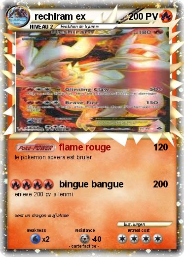 Pokemon rechiram ex