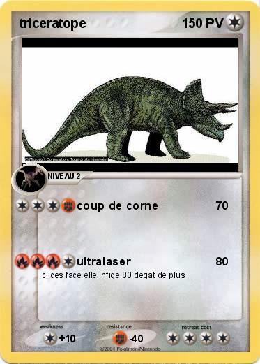 Pokemon triceratope