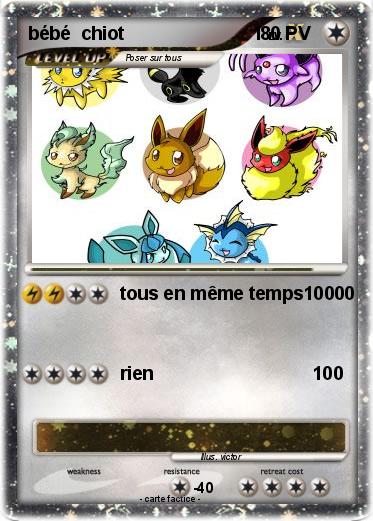 Pokemon bébé  chiot                         1