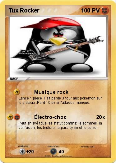 Pokemon Tux Rocker