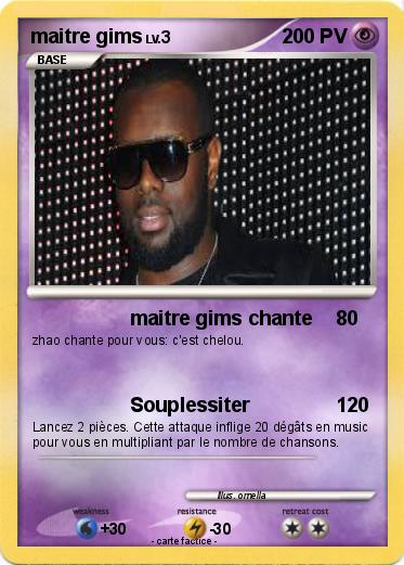Pokemon maitre gims
