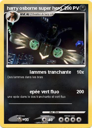 Pokemon harry osborne super hero