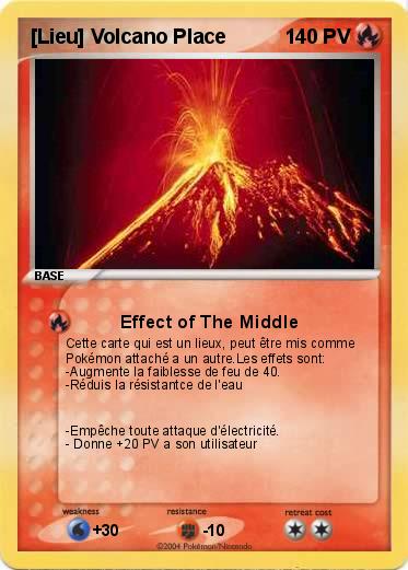 Pokemon [Lieu] Volcano Place