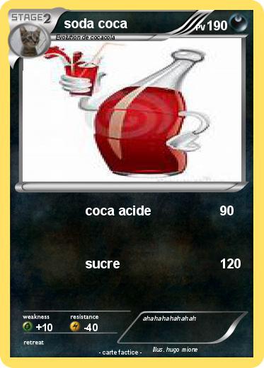 Pokemon soda coca