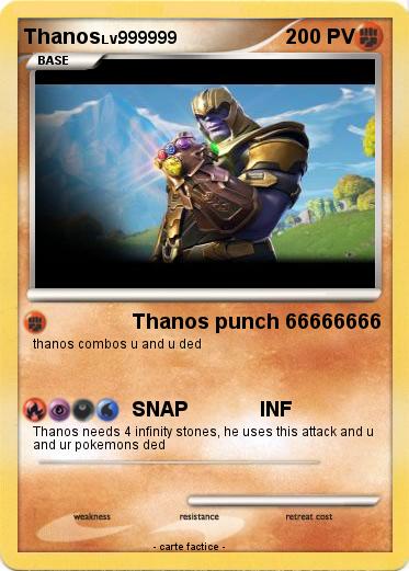 Pokemon Thanos