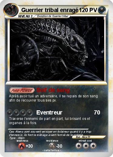Pokemon Guerrier tribal enragé