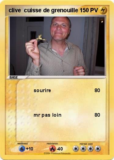 Pokemon clive  cuisse de grenouille 