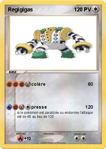 Pokemon Regigigas
