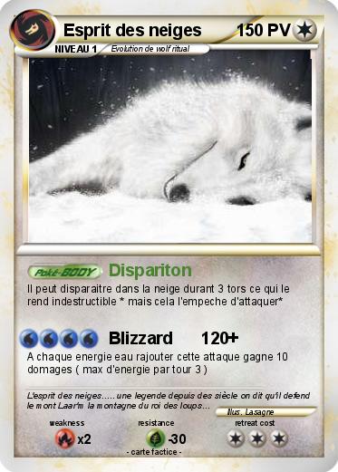 Pokemon Esprit des neiges