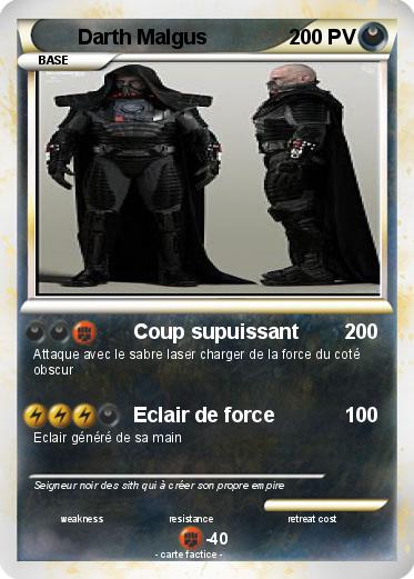 Pokemon Darth Malgus
