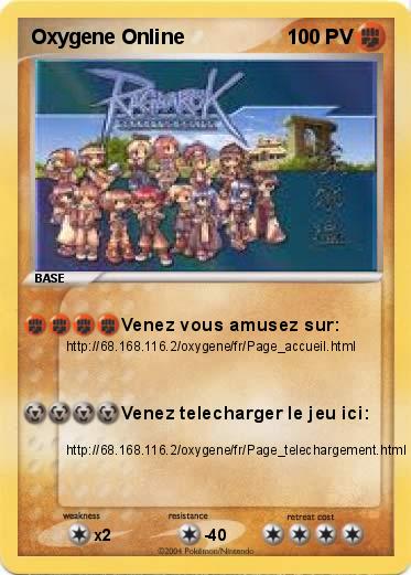 Pokemon Oxygene Online