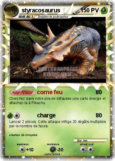 Pokemon styracosaurus