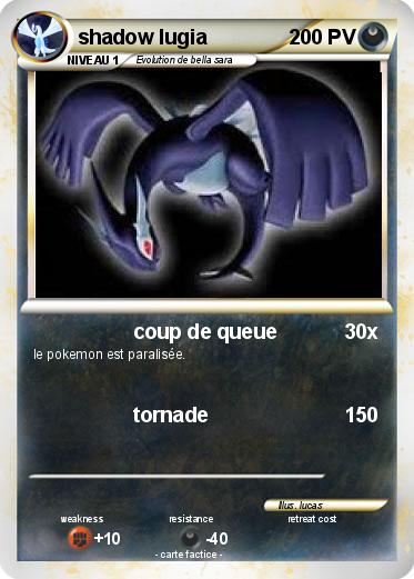 Pokemon shadow lugia