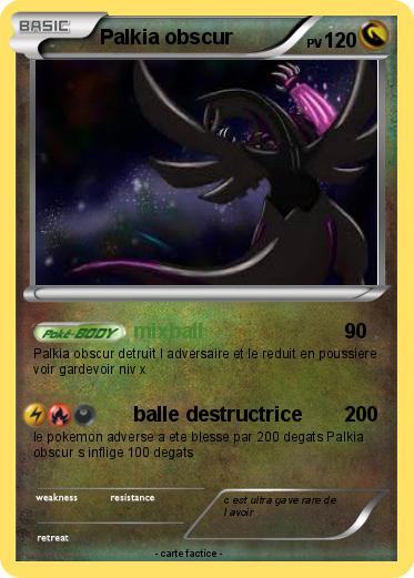 Pokemon Palkia obscur