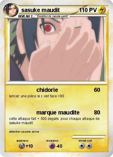 Pokemon sasuke maudit