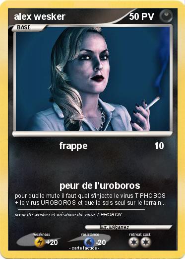 Pokemon alex wesker