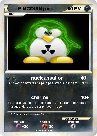 Pokemon PINGOUIN jugo