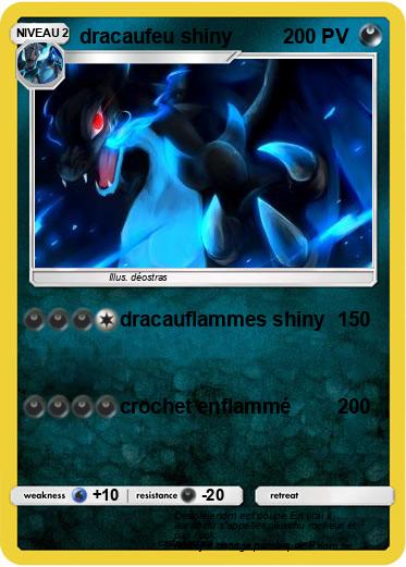 Pokemon dracaufeu shiny