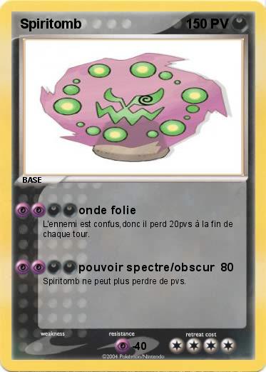Pokemon Spiritomb