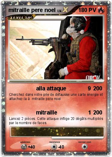 Pokemon mitraille pere noel