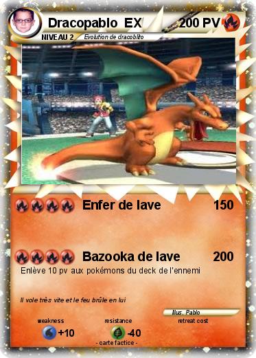 Pokemon Dracopablo  EX