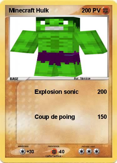 Pokemon Minecraft Hulk