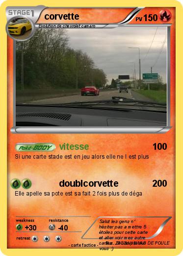 Pokemon corvette