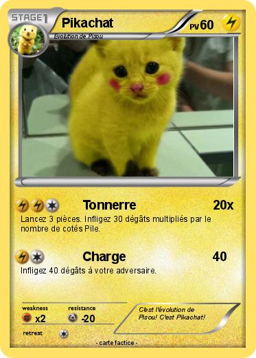 Pokemon Pikachat