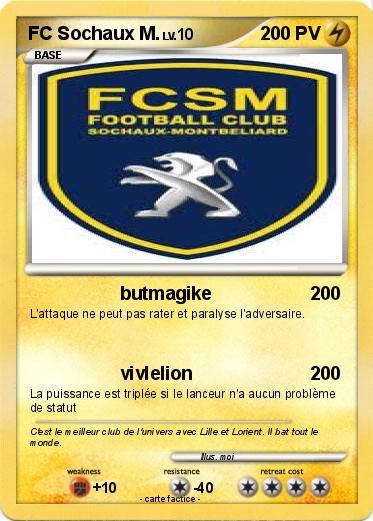 Pokemon FC Sochaux M.