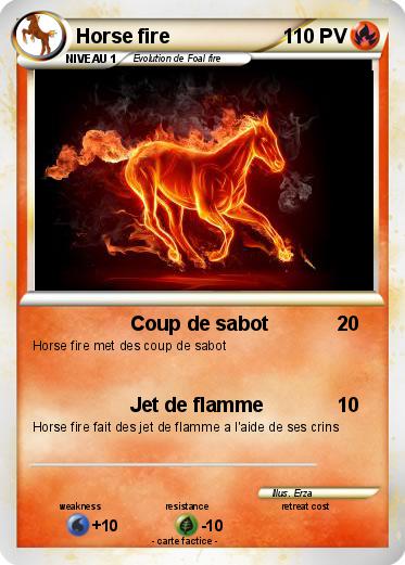 Pokemon Horse fire