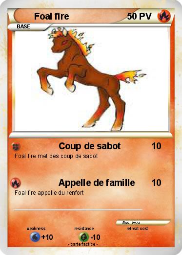 Pokemon Foal fire