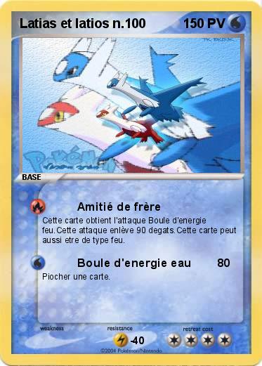 Pokemon Latias et latios n.100