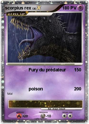 Pokemon scorpius rex