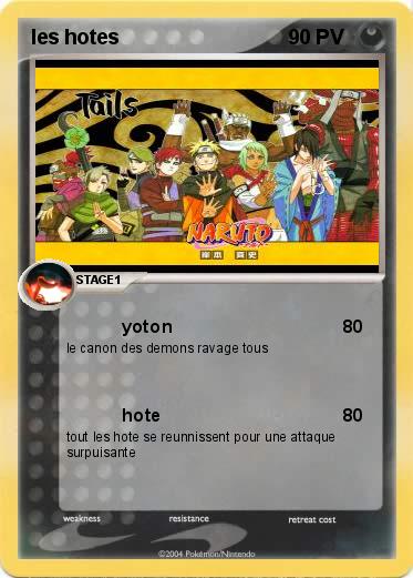 Pokemon les hotes