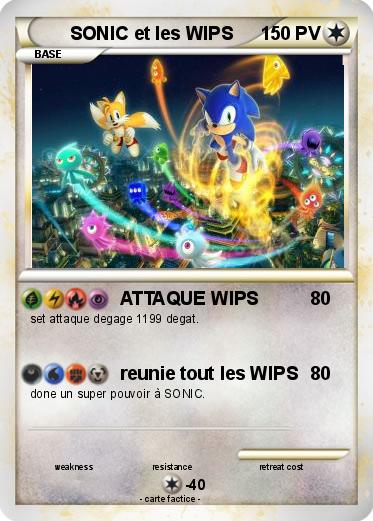 Pokemon SONIC et les WIPS