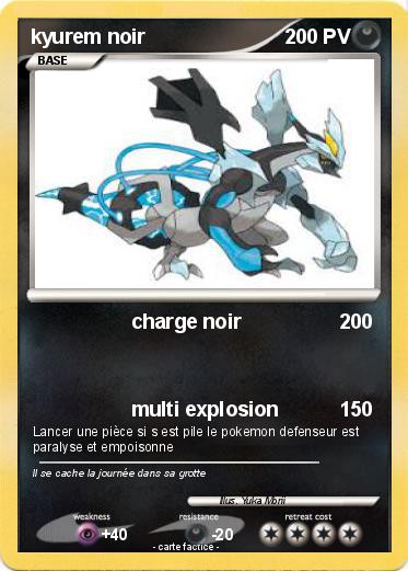 Pokemon kyurem noir