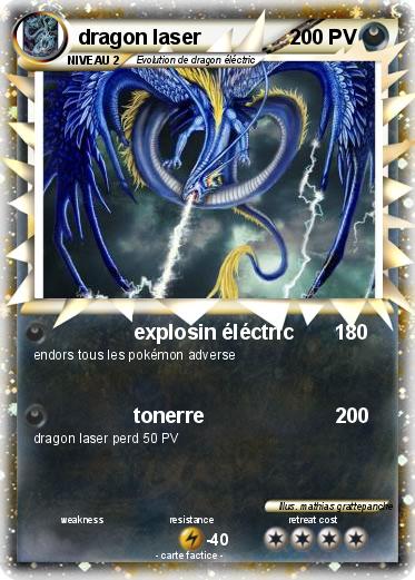 Pokemon dragon laser