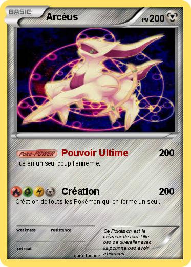 Pokemon Arcéus