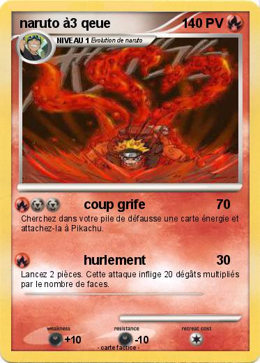 Pokemon naruto à3 qeue