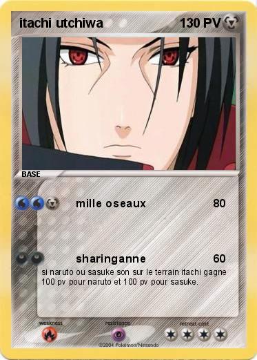 Pokemon itachi utchiwa