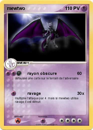 Pokemon mewtwo