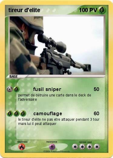 Pokemon tireur d'elite