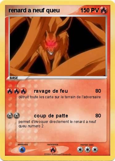 Pokemon renard a neuf queu