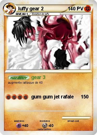 Pokemon luffy gear 2