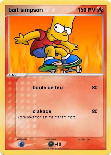 Pokemon bart simpson