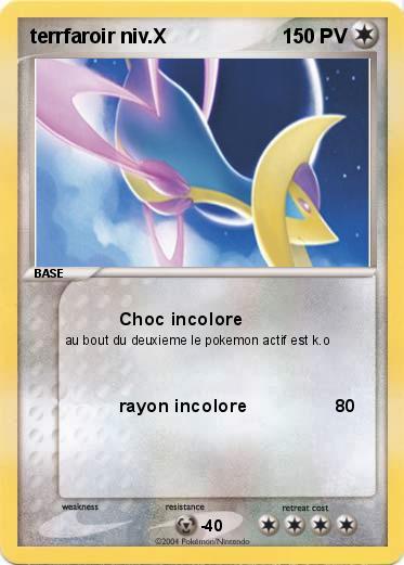 Pokemon terrfaroir niv.X